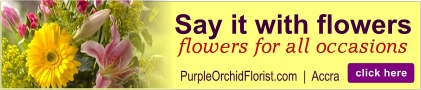 Purple Orchid Florist, Accra Ghana