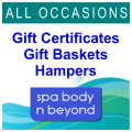 Gift Certificates, Gift Baskets/Hampers