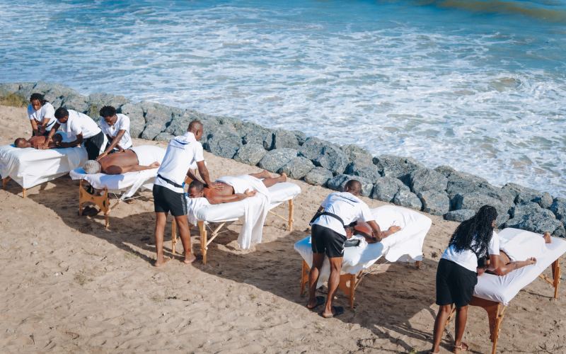 Massage therapy at Spa Body N Beyond